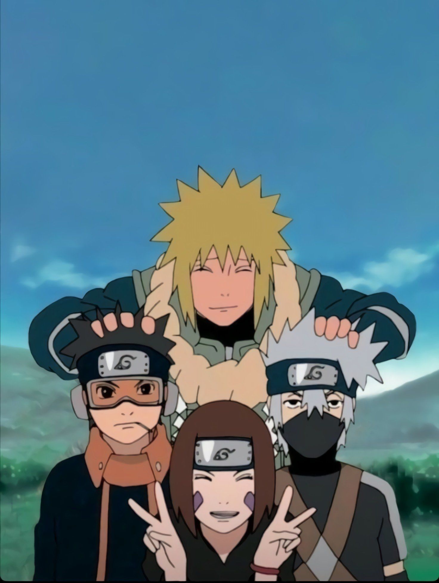 Team 7 of the Hidden Leaf Village - Naruto