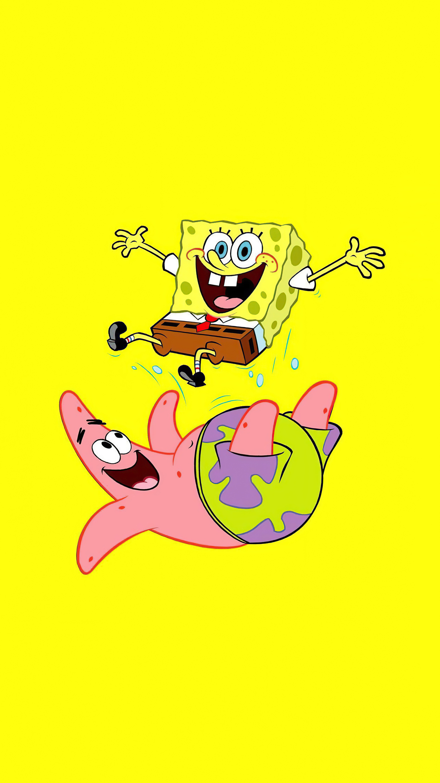 Spongebob and Patrick Star are two of the most popular characters in the world of cartoons. - SpongeBob