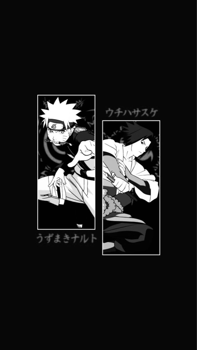 Page 1 of the black and white Naruto doujinshi. - Naruto