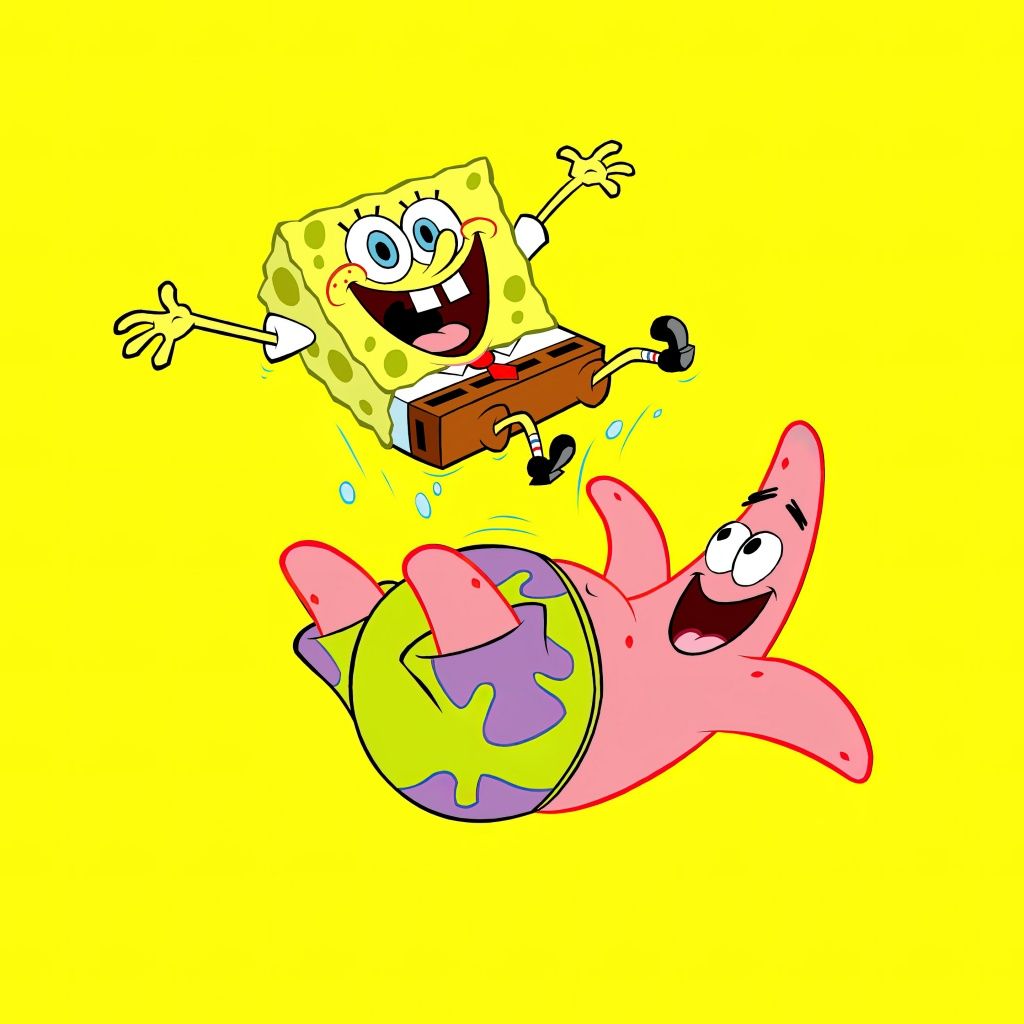 SpongeBob Wallpaper 4K, Patrick Star, Movies