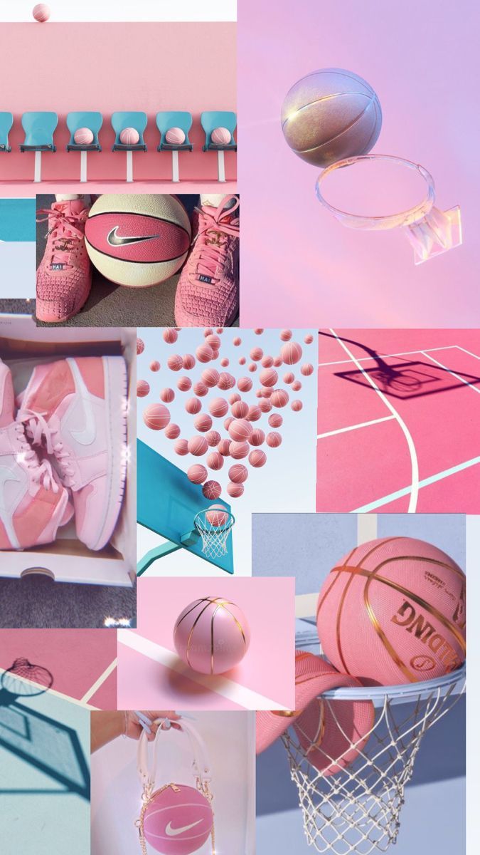 Somethings in basketball for girls:)). Pink wallpaper iphone, iPhone wallpaper girly, Pink wallpaper girly