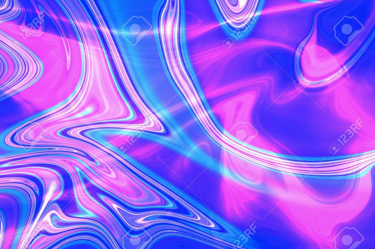 Abstract background with pink and blue colors - Neon pink