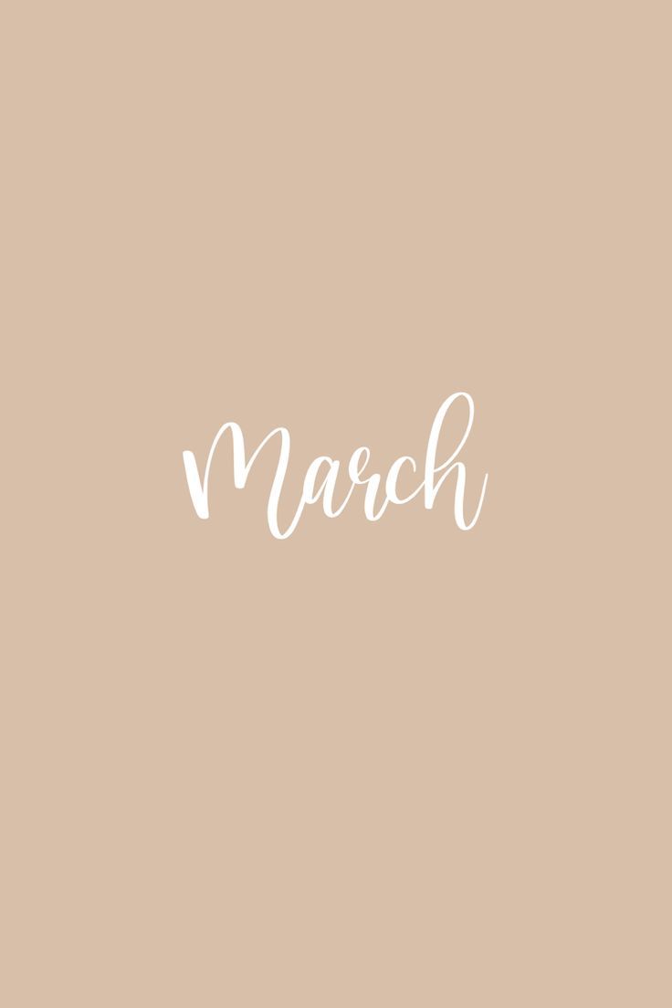 March wallpaper, free phone background for the month of March. - March