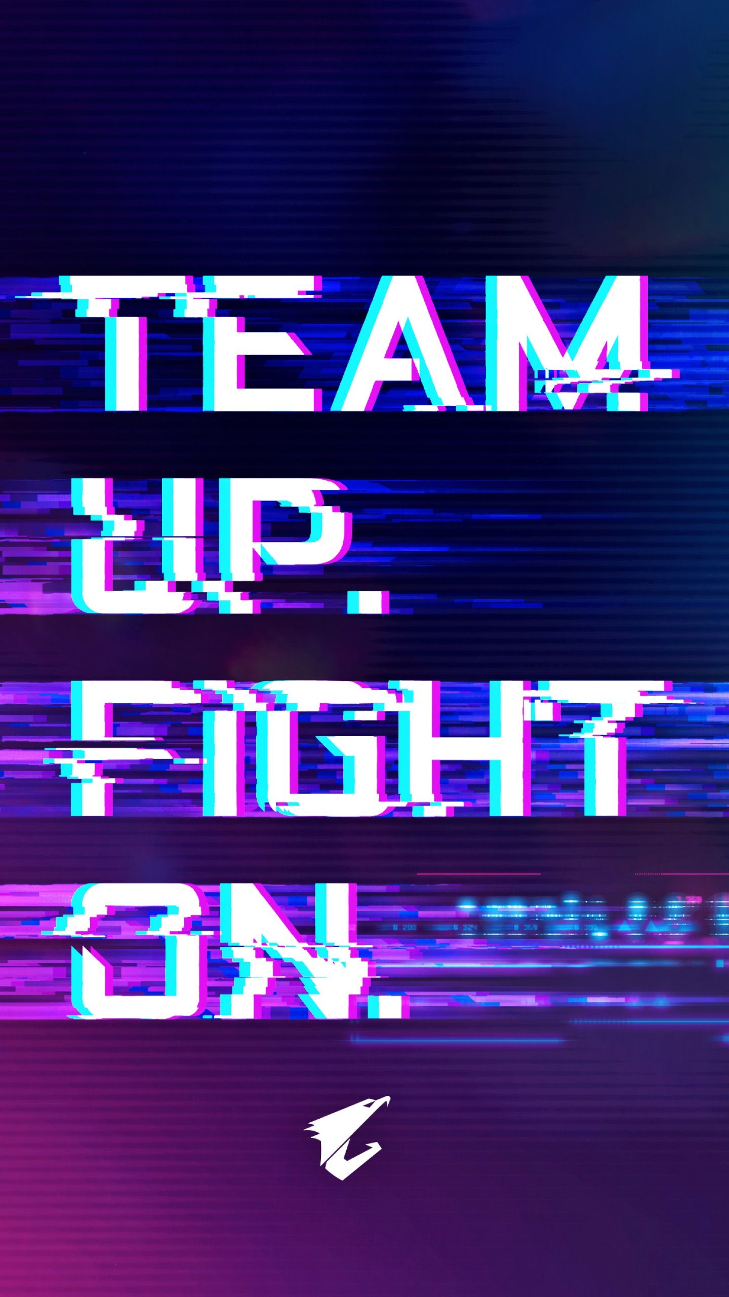 Team up Fight on Wallpaper 4K, Gigabyte AORUS Gaming, Technology