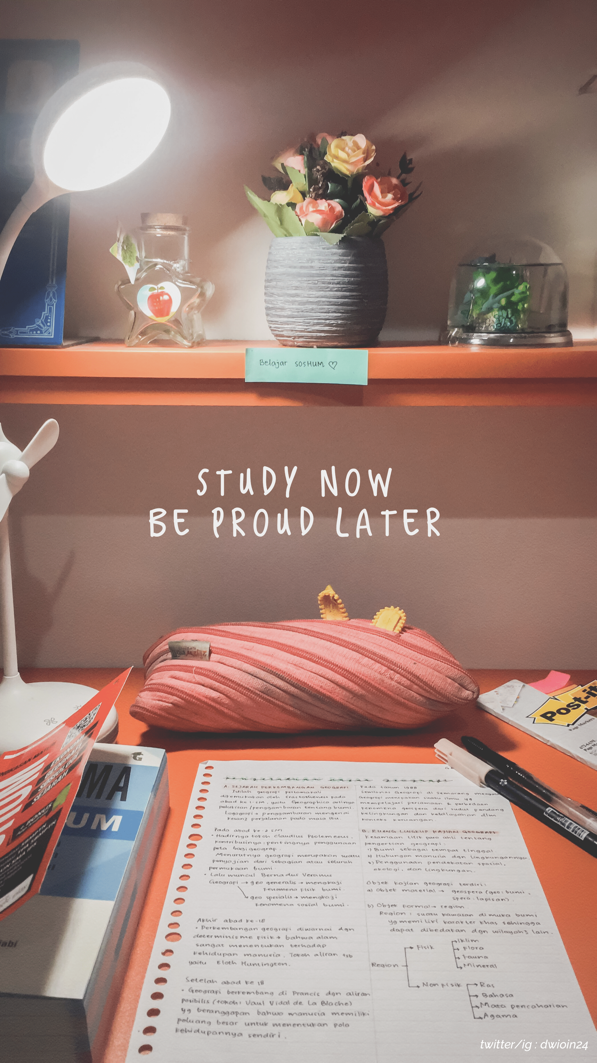 Study now be proud later - Study