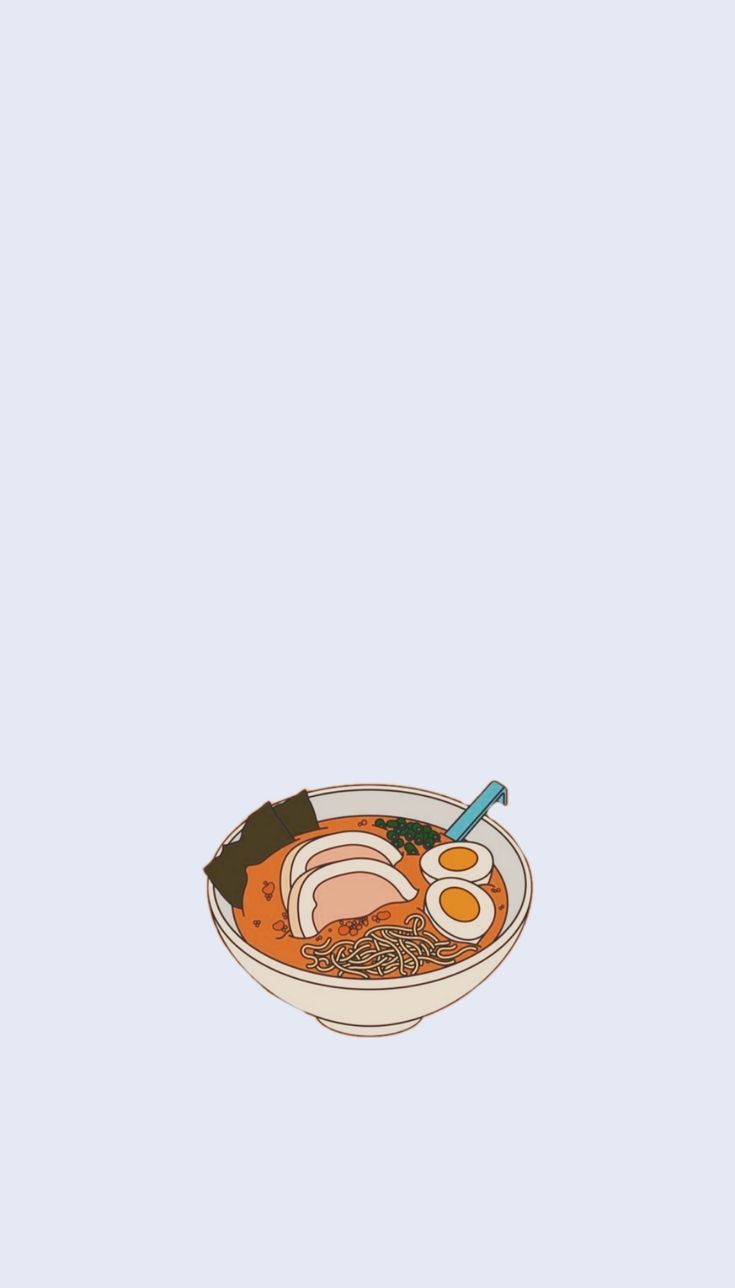 ramen wallpaper. Food illustration art, Abstract art painting techniques, Food wallpaper