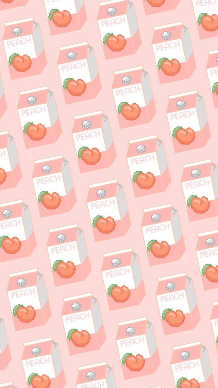Peach juice wallpaper for your phone or desktop background - Pattern, peach