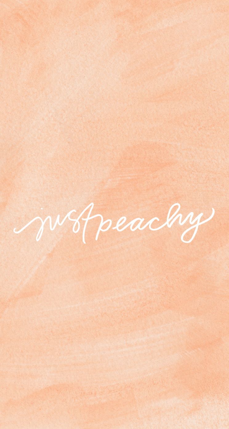 DRESS UP YOUR TECH. Peach wallpaper, Orange aesthetic, Just peachy
