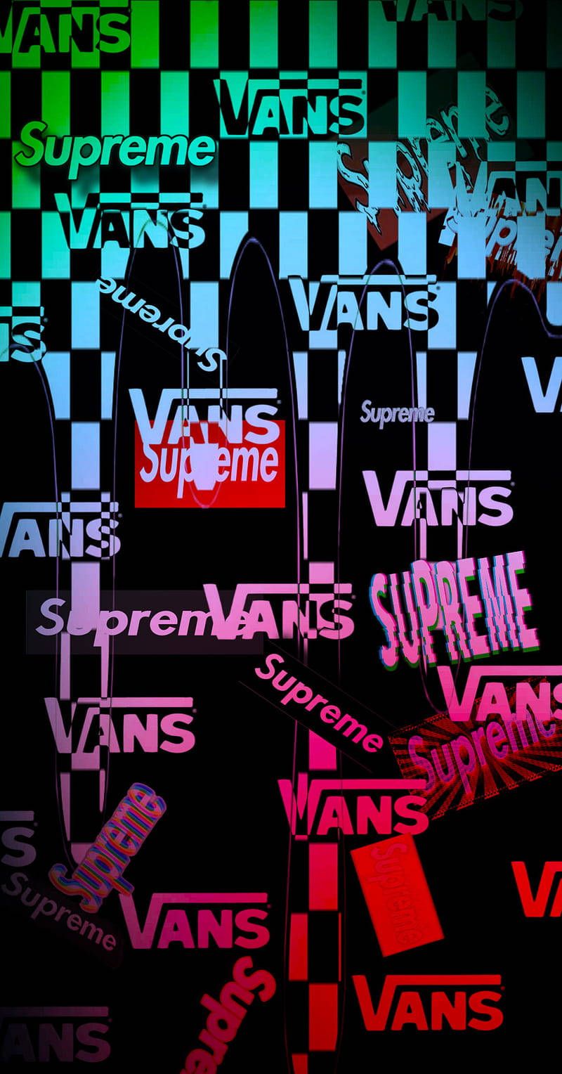 Download Cool Drip Vans Wallpaper