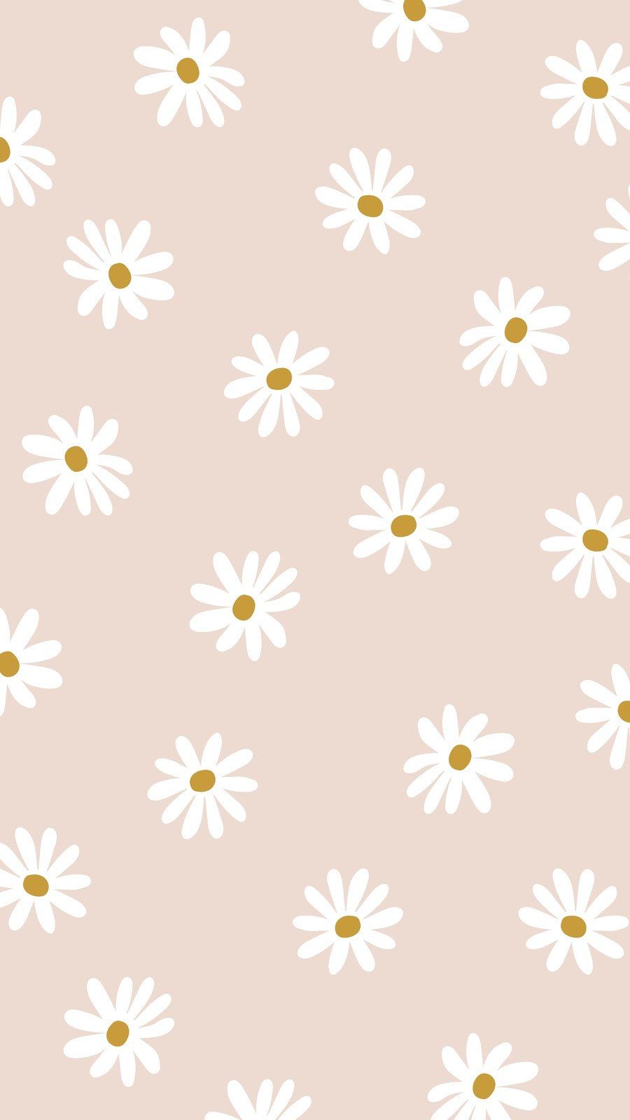 IPhone wallpaper daisies, spring, flowers, phone background, phone wallpaper, wallpaper, aesthetic, cute, floral, girly, illustration, pattern, phone background, phone wallpaper, wallpaper, aesthetic, cute, floral, girly, illustration, pattern - Yellow, daisy, pink phone, pattern, March, April