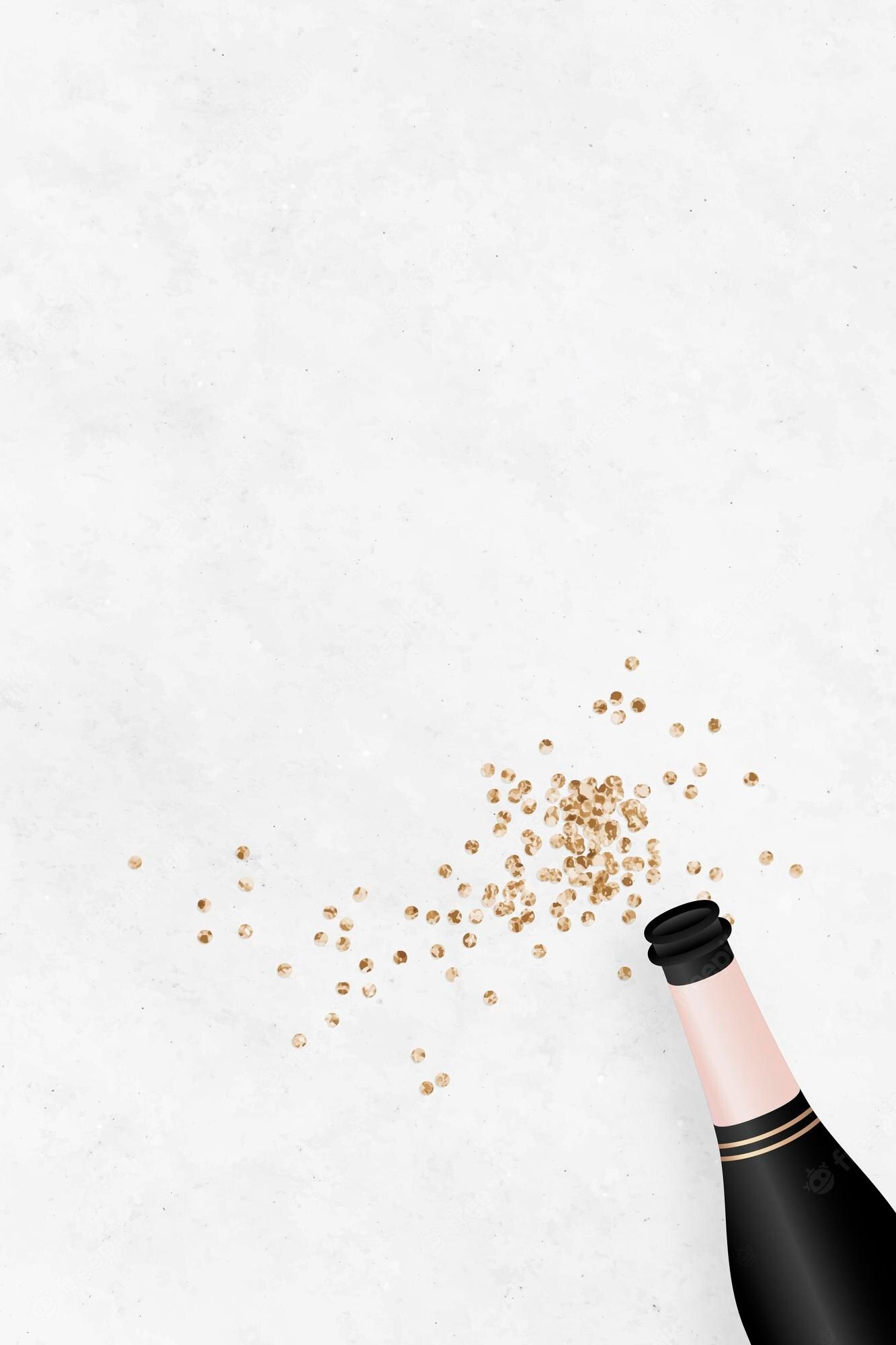 Champagne Glitter Background Image