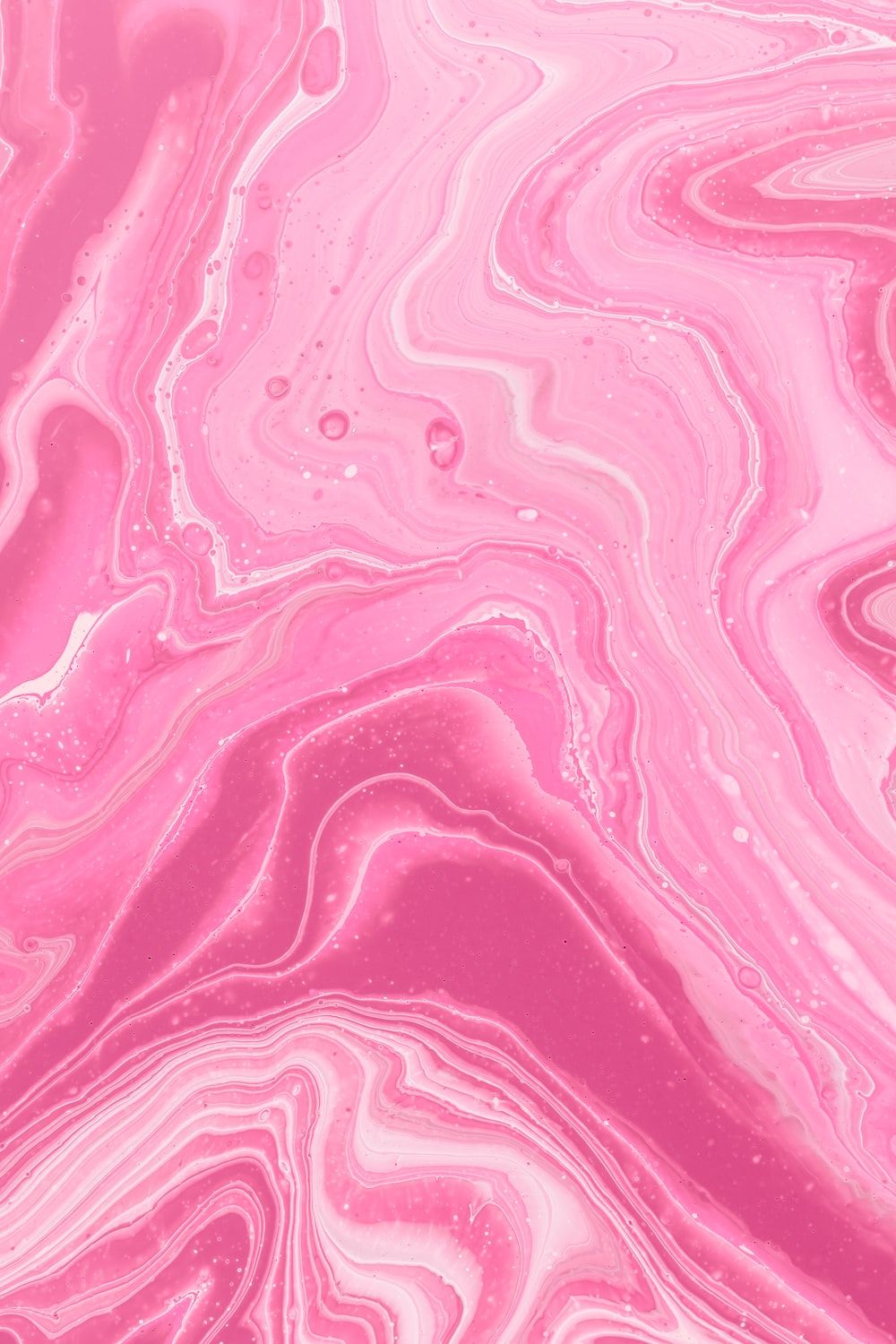 A pink and white marbled background - Pink, hot pink, slime, candy, pastel pink, pattern