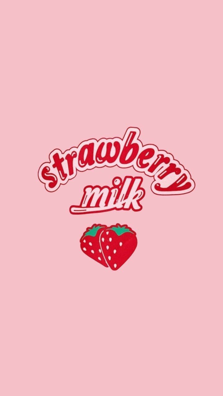 Download Strawberry Aesthetic Wallpaper