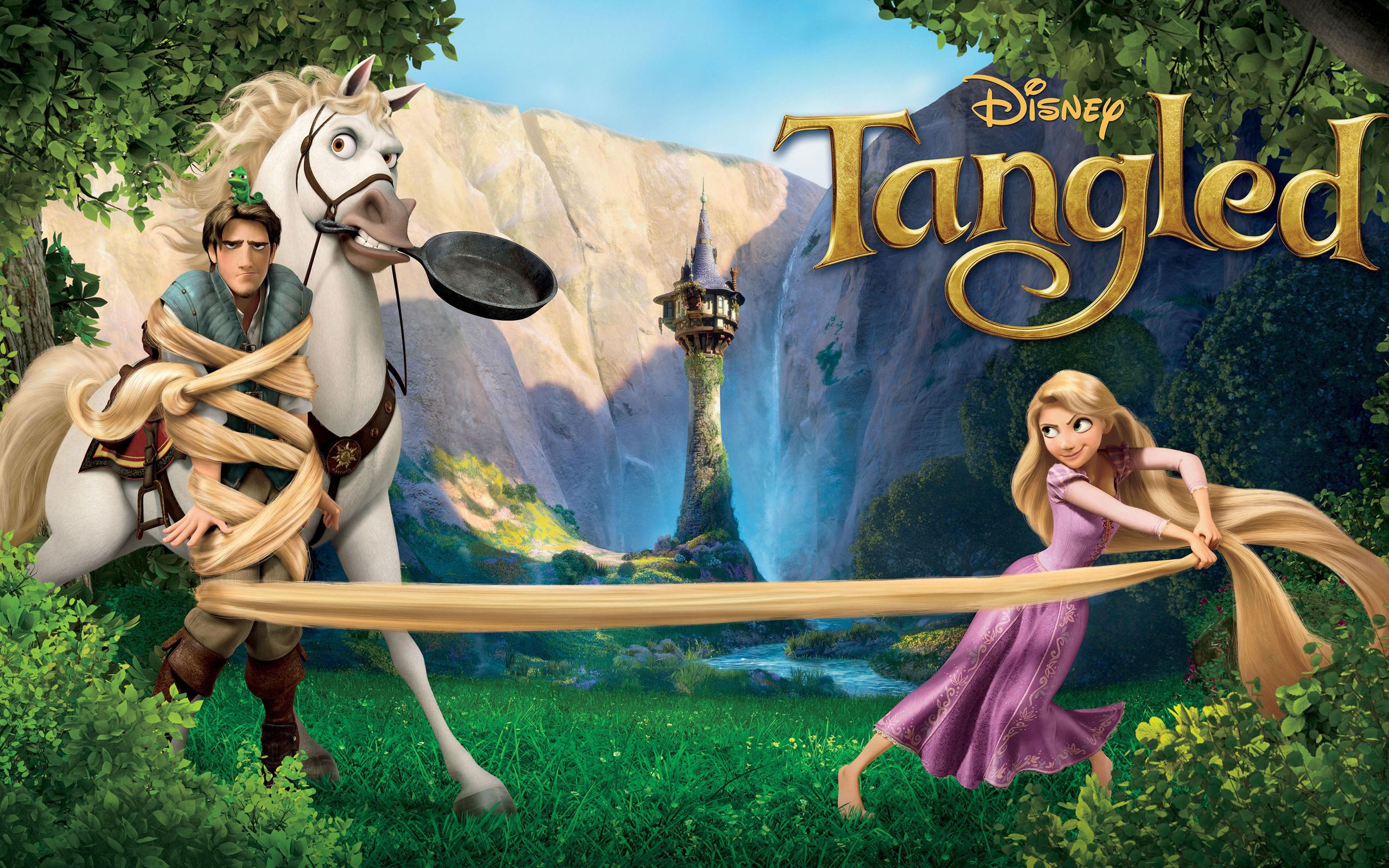 Tangled 4K wallpaper for your desktop or mobile screen free and easy to download