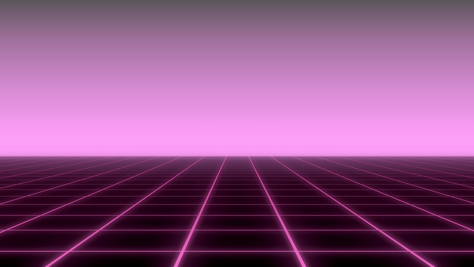 A purple neon grid on a black background - Neon pink