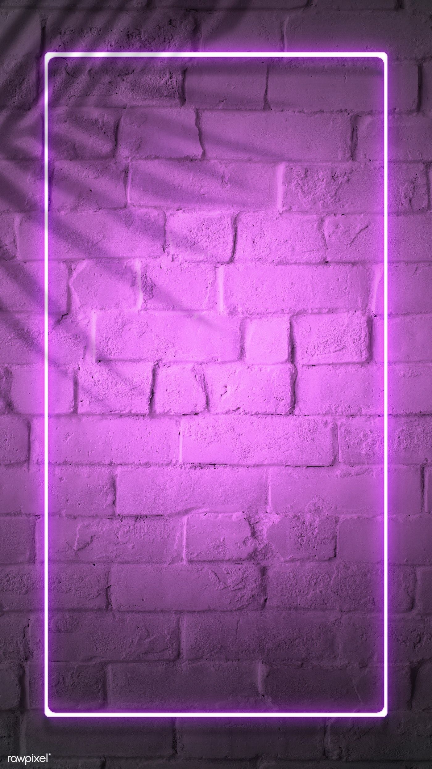 Purple and Pink Neon Wallpaper