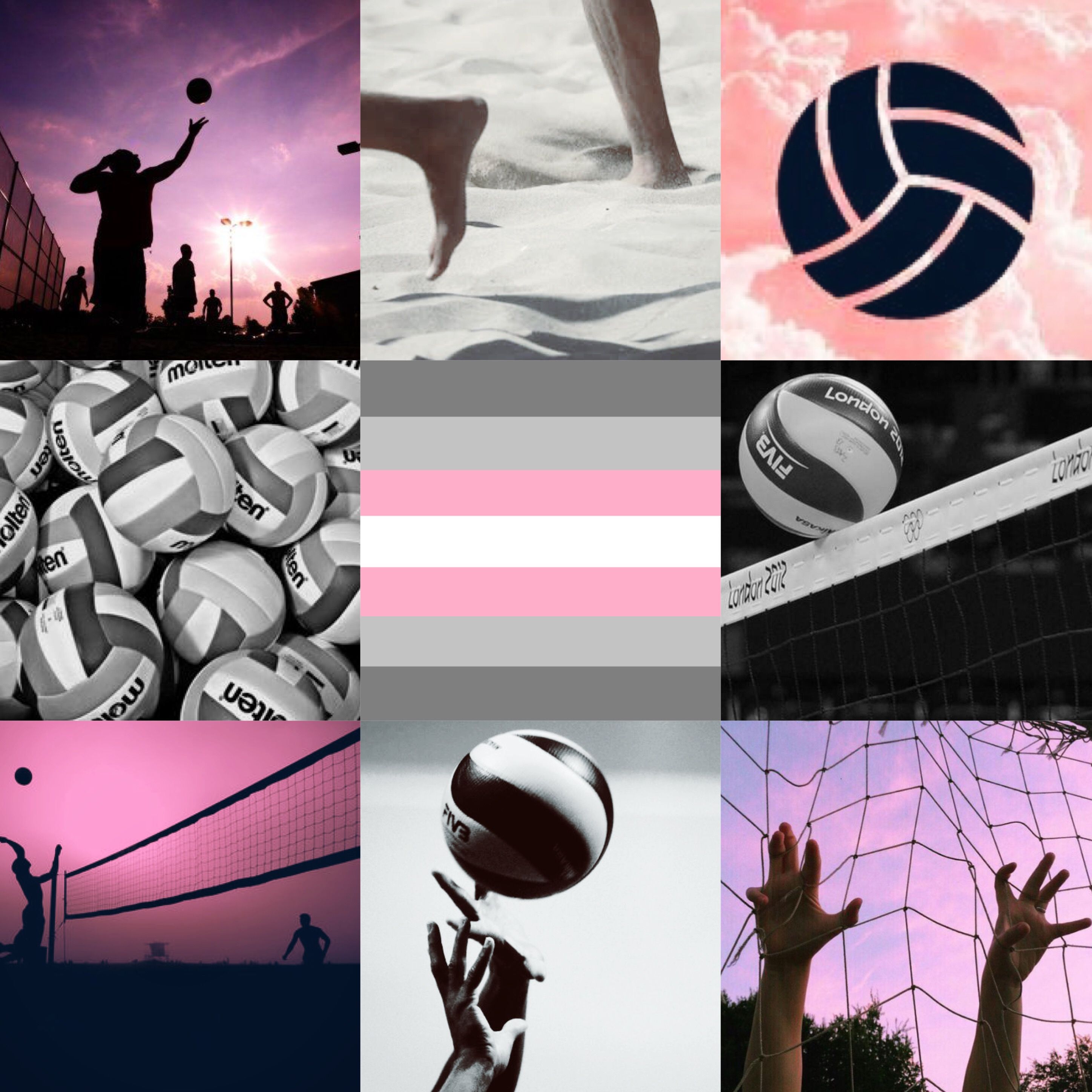 Volleyball Demigirl Aesthetic. Volleyball wallpaper, Volleyball background, Volleyball workouts