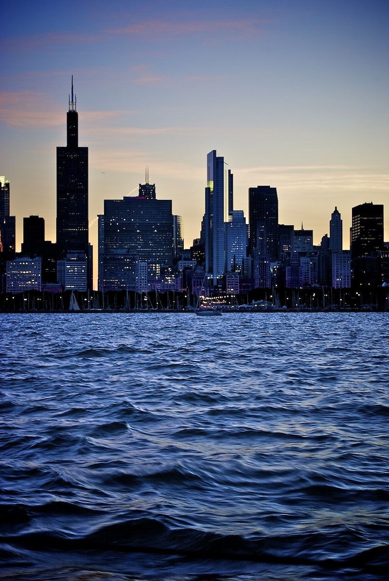 Chicago Skyline Image Wallpaper