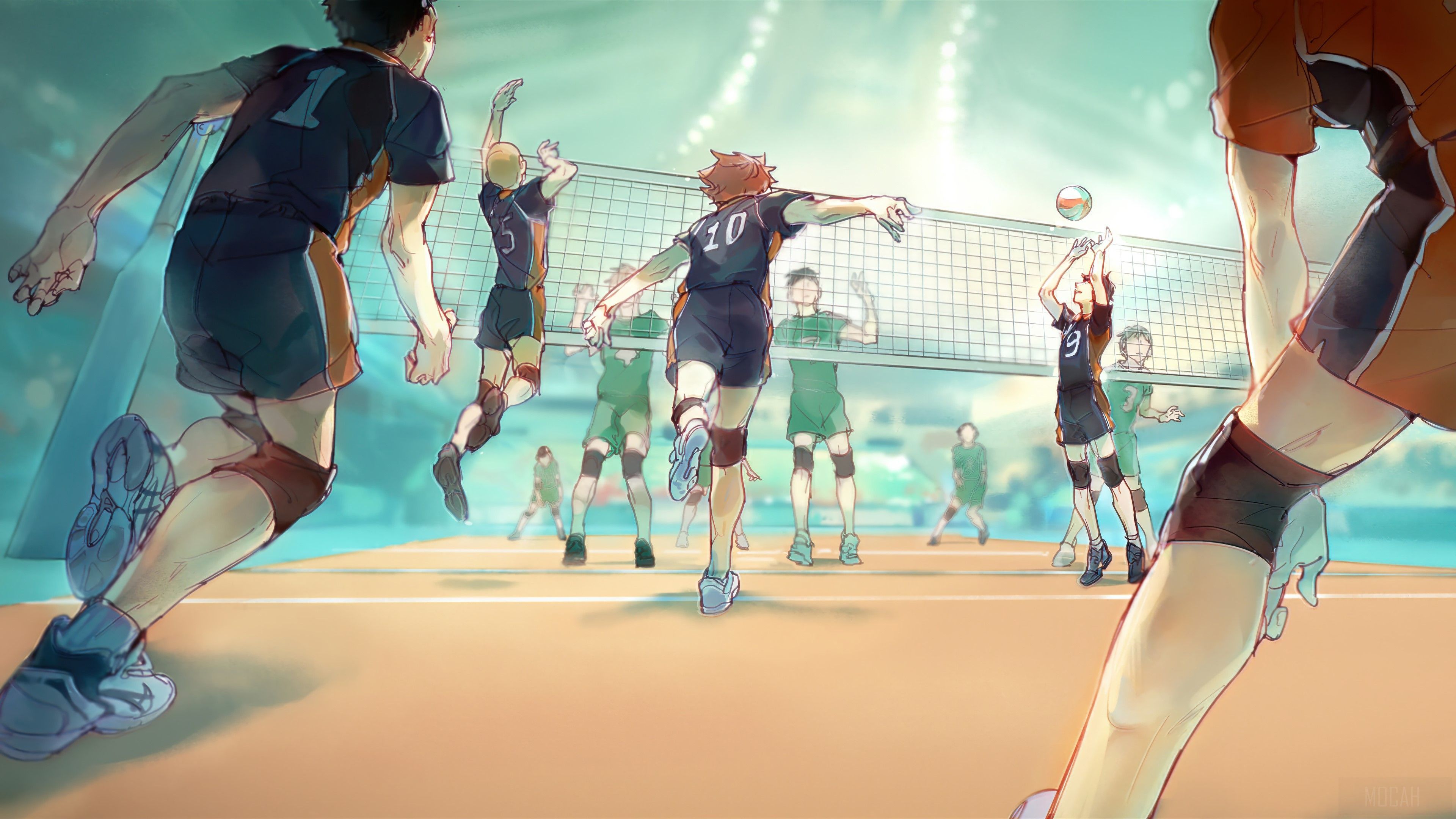 Haikyuu, Anime, Karasuno, Team, Volleyball 4k Gallery HD Wallpaper