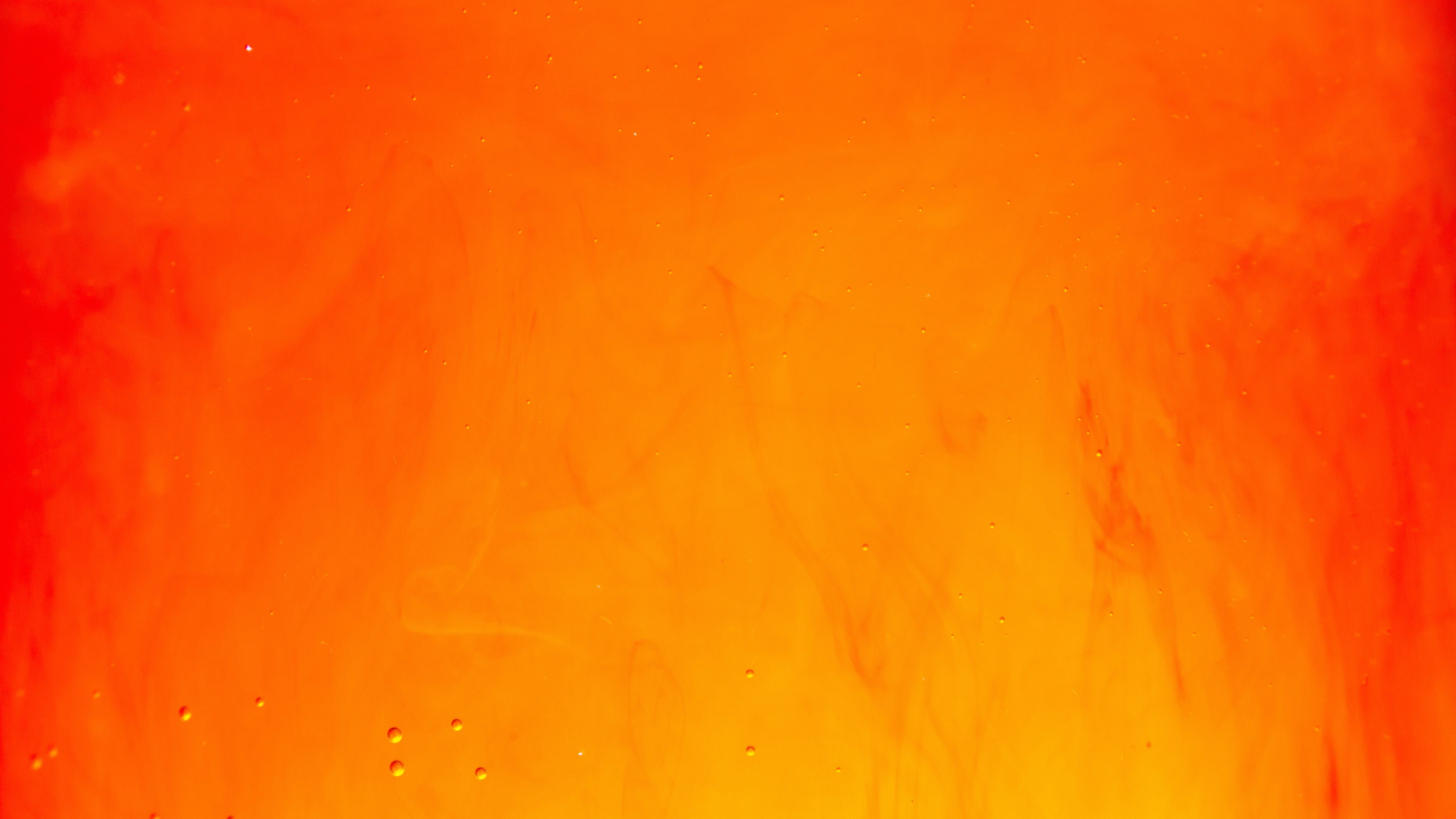 Download Digital Paint Orange Aesthetic Wallpaper