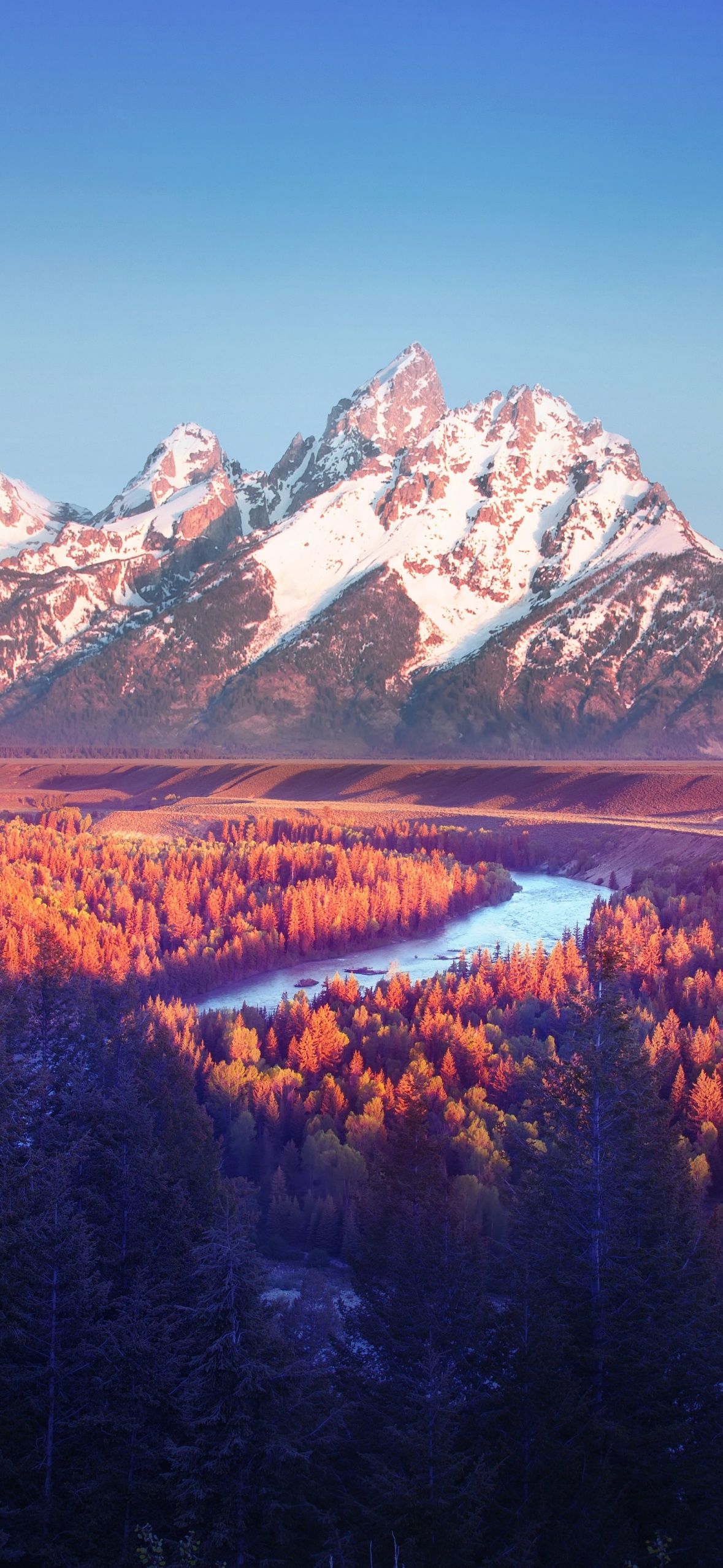 Grand Teton National Park Wallpaper 4K, Snake River, Wyoming, Nature