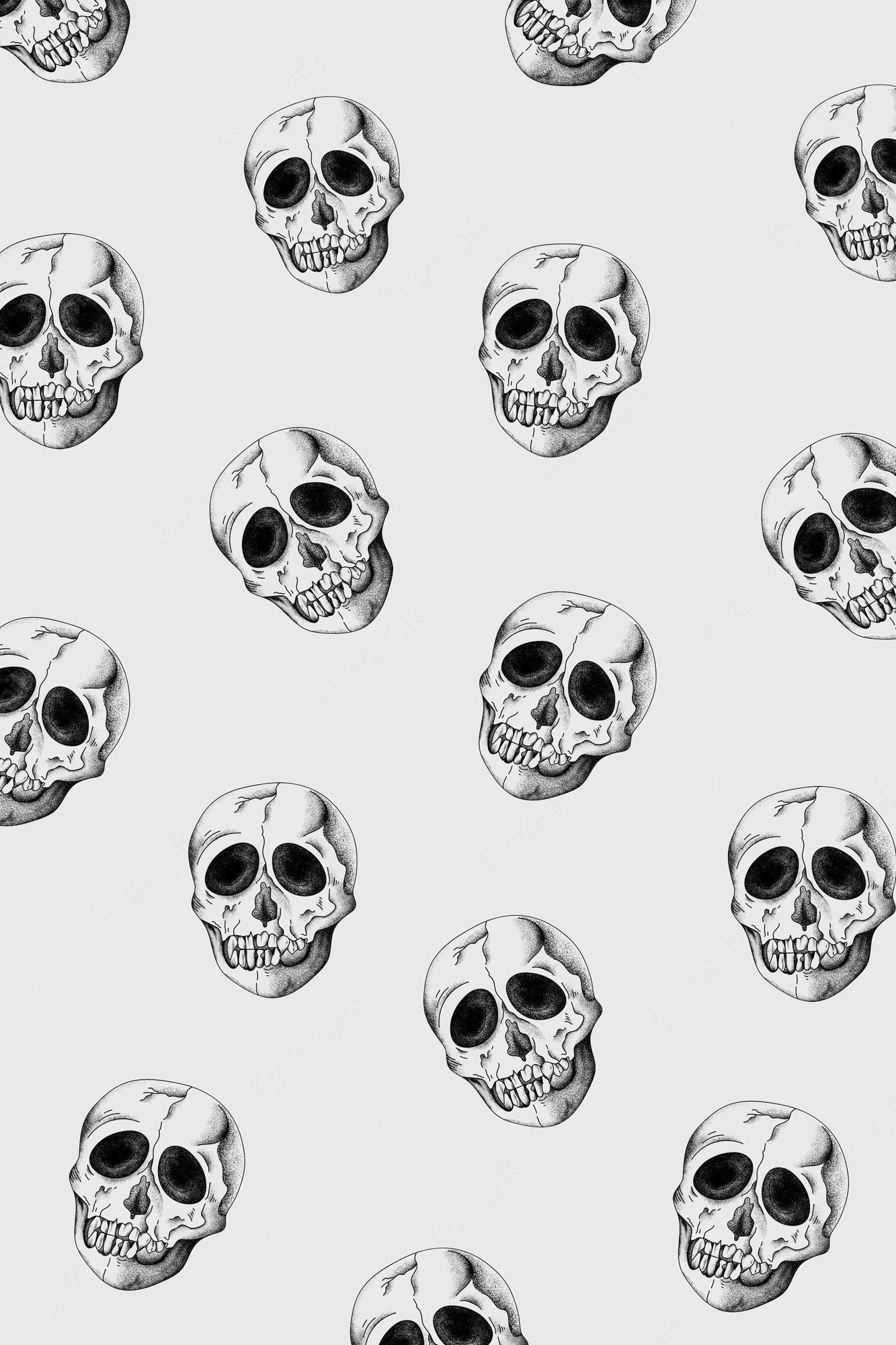 Skull wallpaper Vectors & Illustrations for Free Download