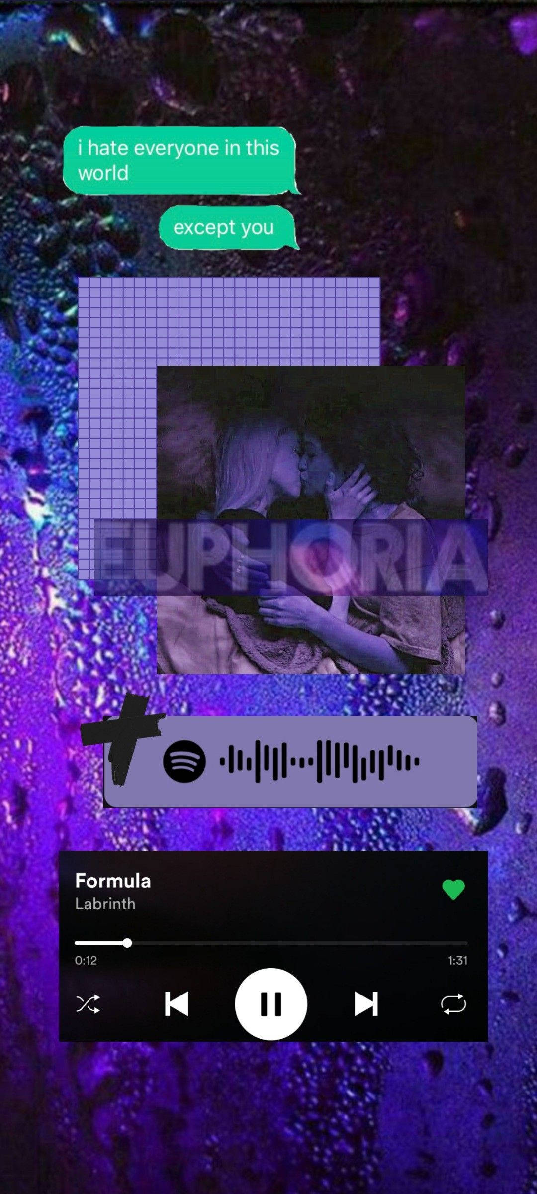Download Euphoria On Spotify Wallpaper