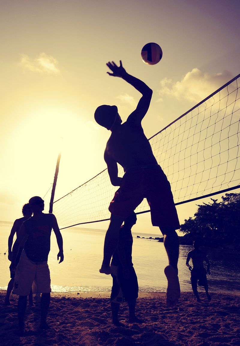 Volleyball Beach Volleyball Image Wallpaper