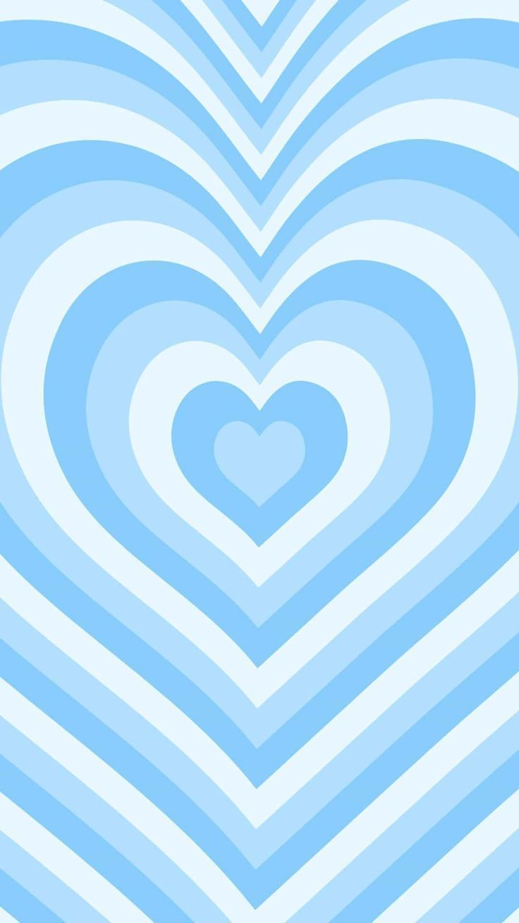 Light Blue Powerpuff Heart Y2K Aesthetic Pattern iPhone Case by cieloarts. Wallpaper pink and blue, Heart wallpaper, Preppy wallpaper
