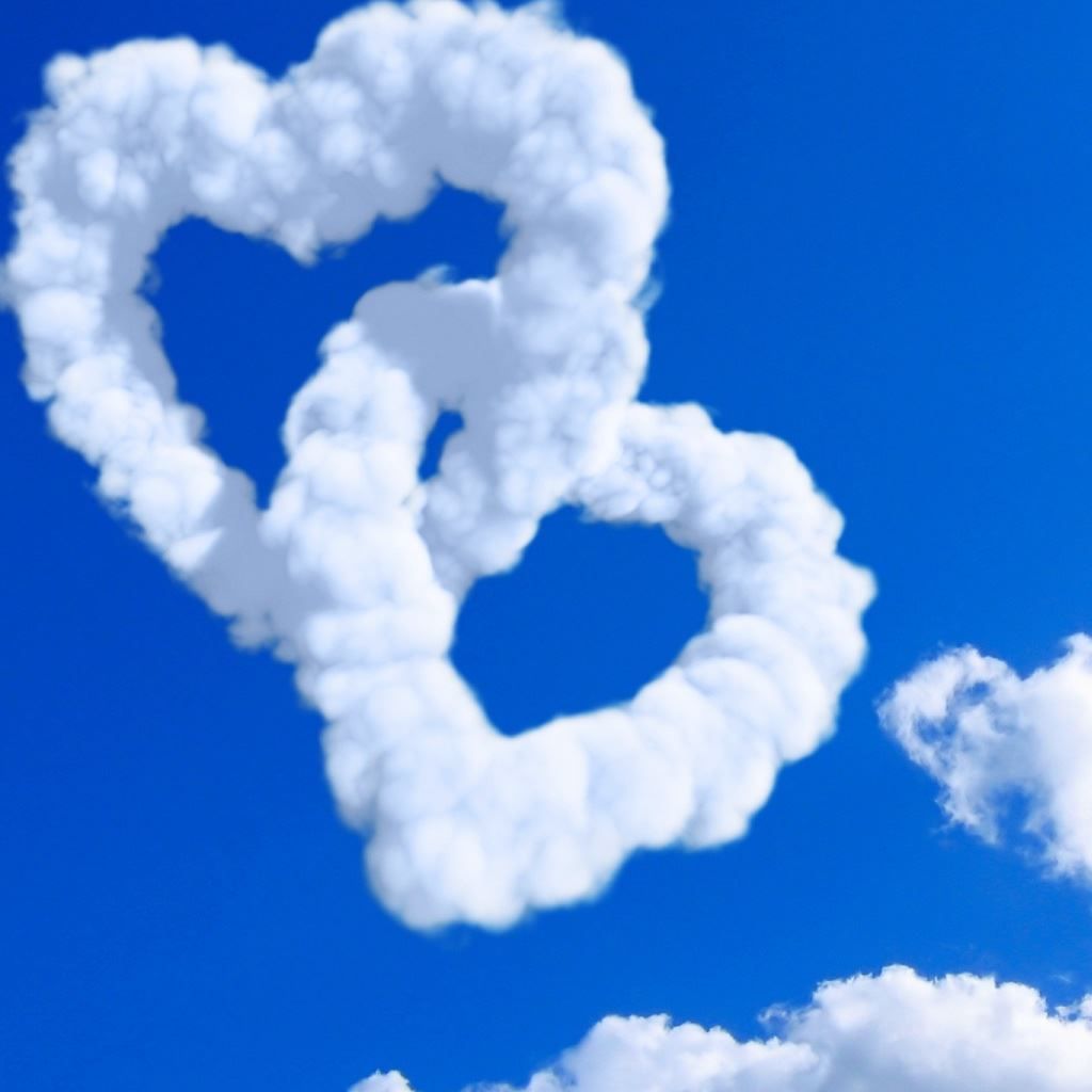 Clouds in the shape of a heart - Heart