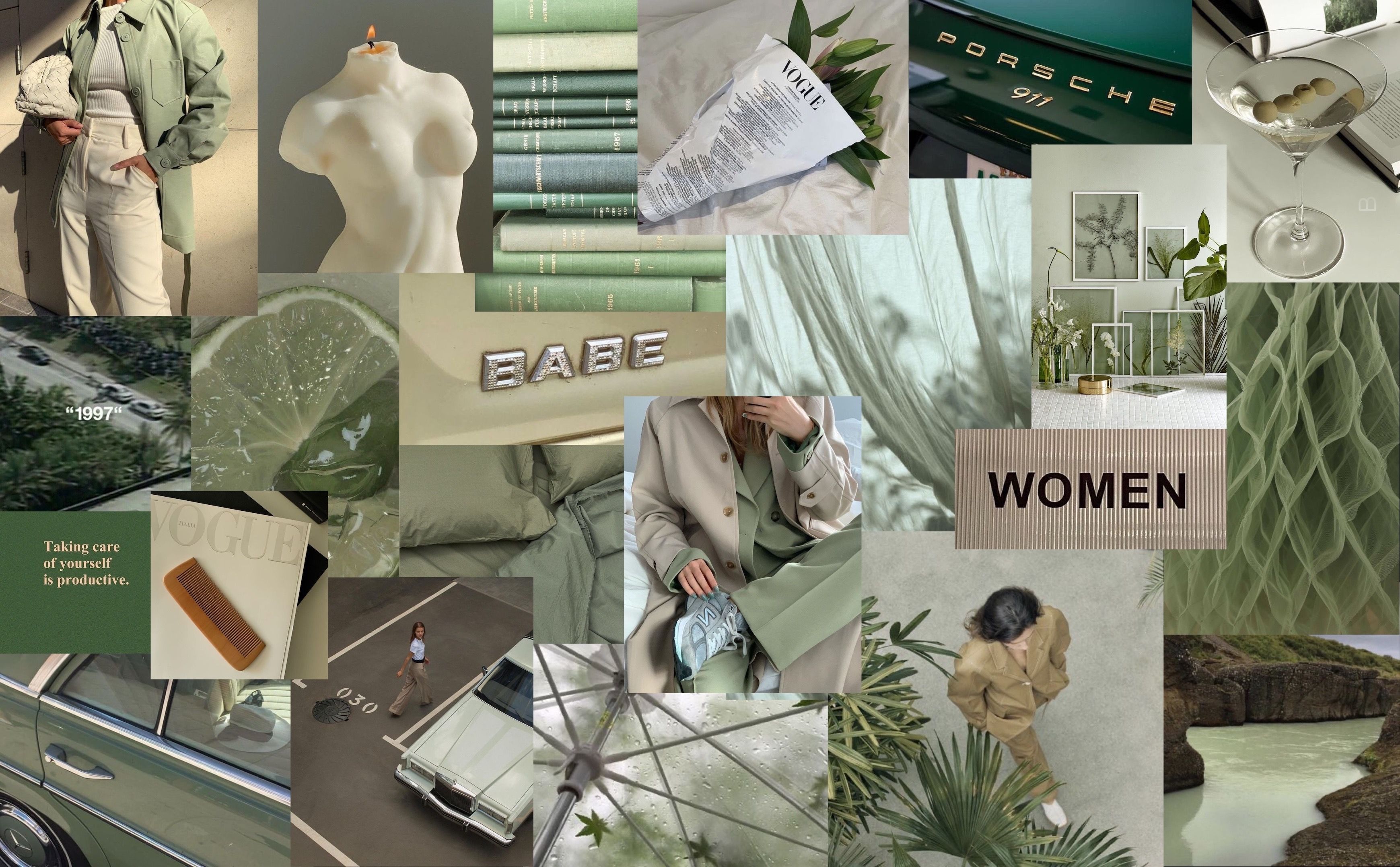 A collage of images with the word women in them - MacBook