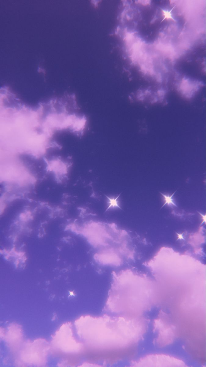 Aesthetic clouds ☁️. Aesthetic background, Pink and purple wallpaper, Purple background