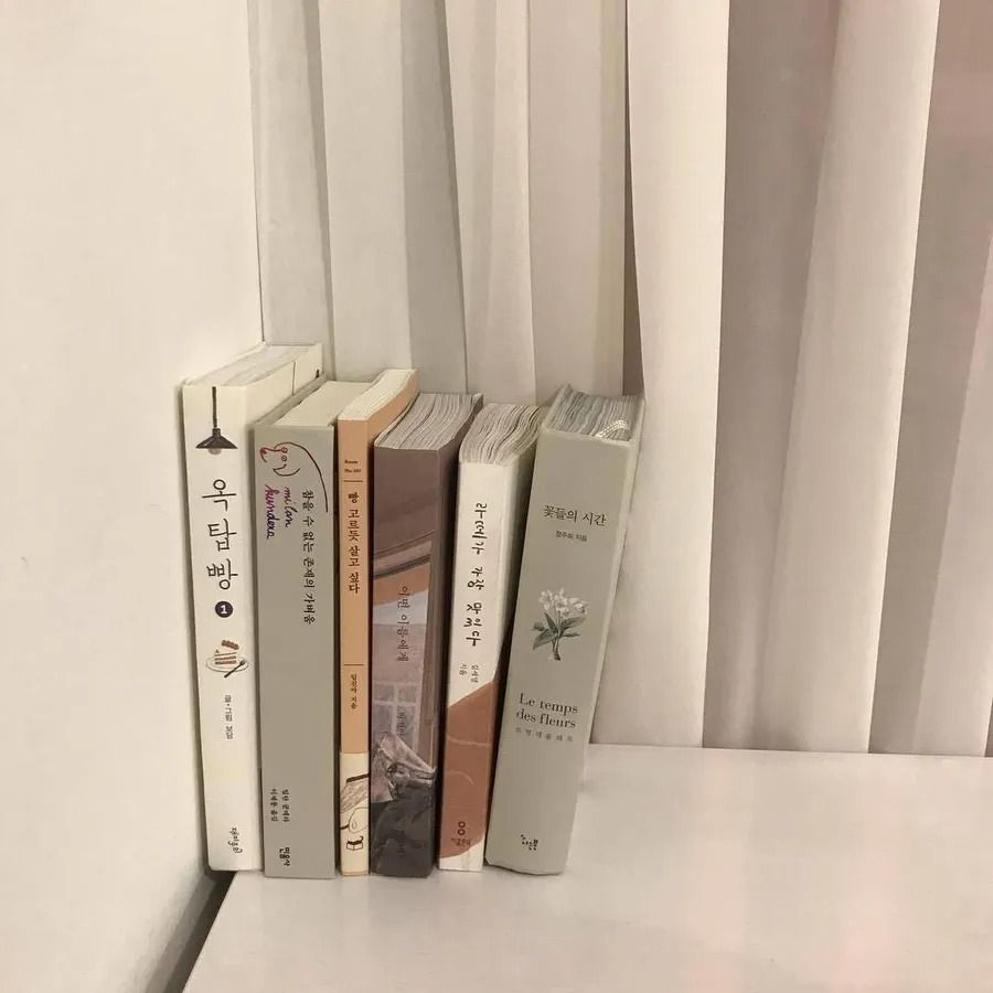 A row of books on the shelf - Books