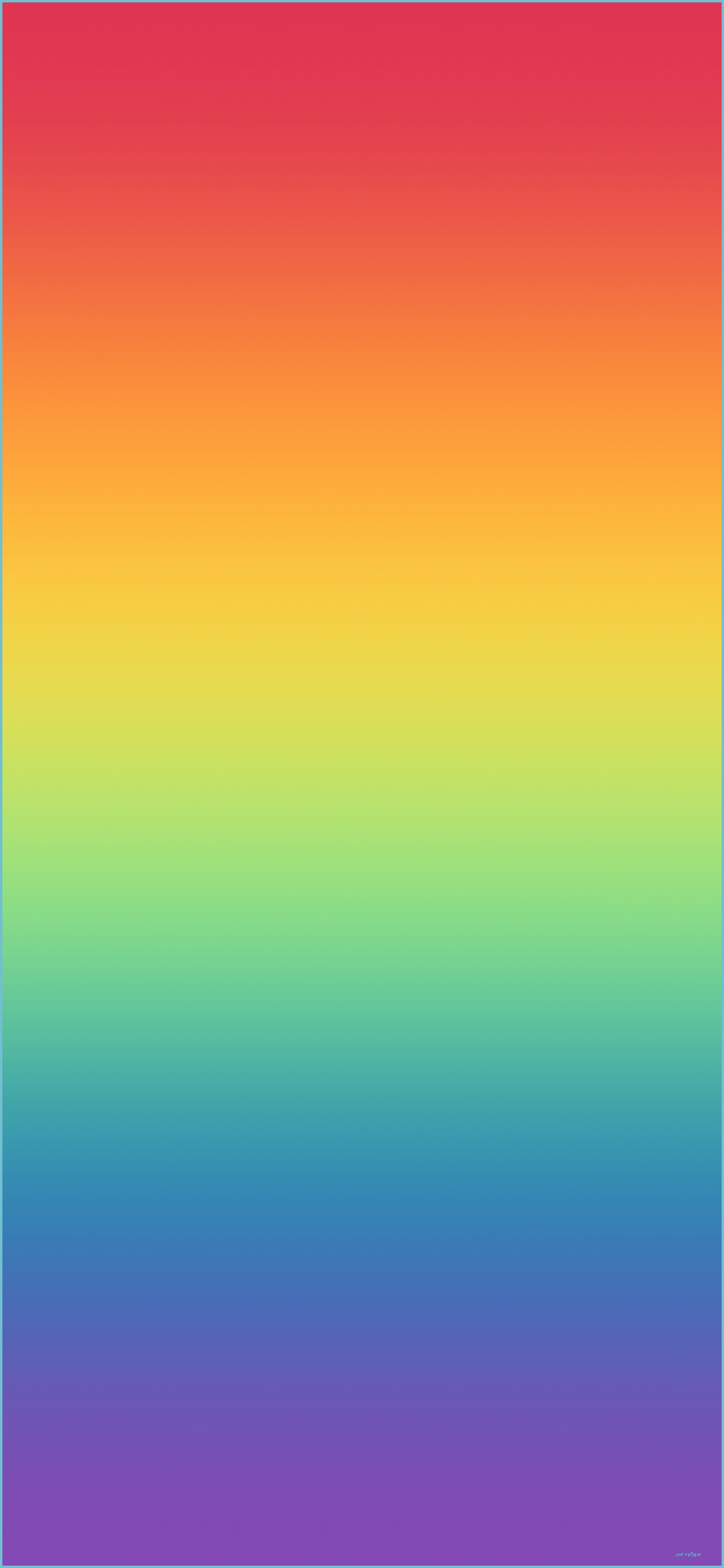 A rainbow gradient with a darker shade of red on the top left corner and lighter shade of red on the bottom right corner. - Pride