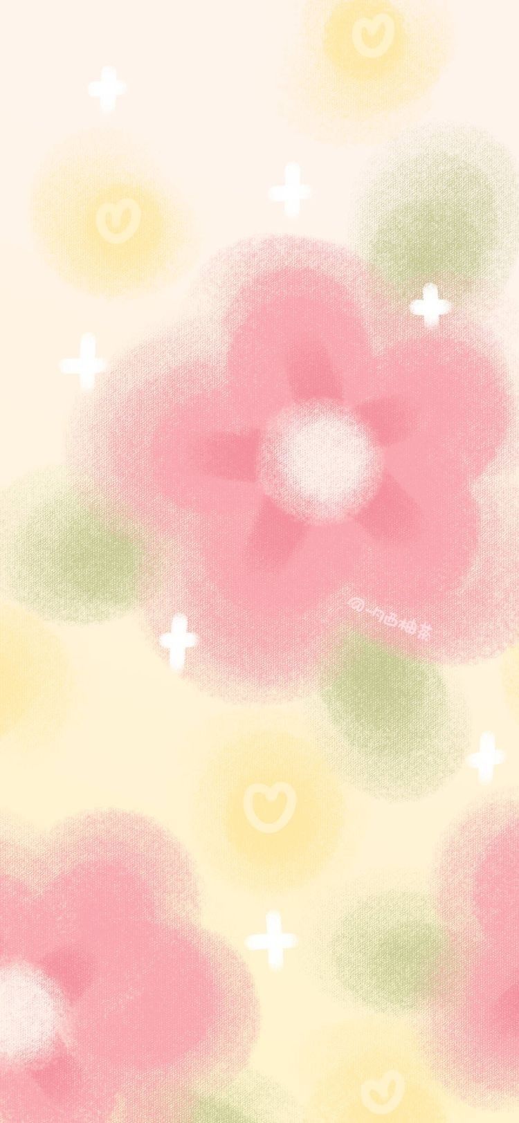 IPhone wallpaper with flowers - Sanrio