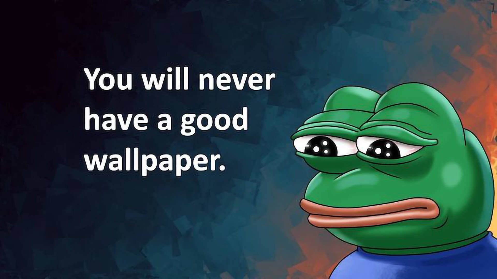 Pepe the frog meme wallpaper 1920x1080 - Funny