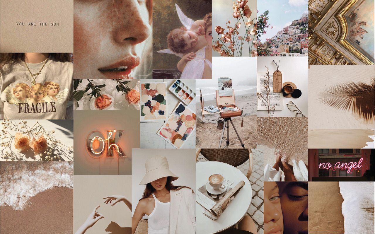 A collage of pictures with different themes - Collage