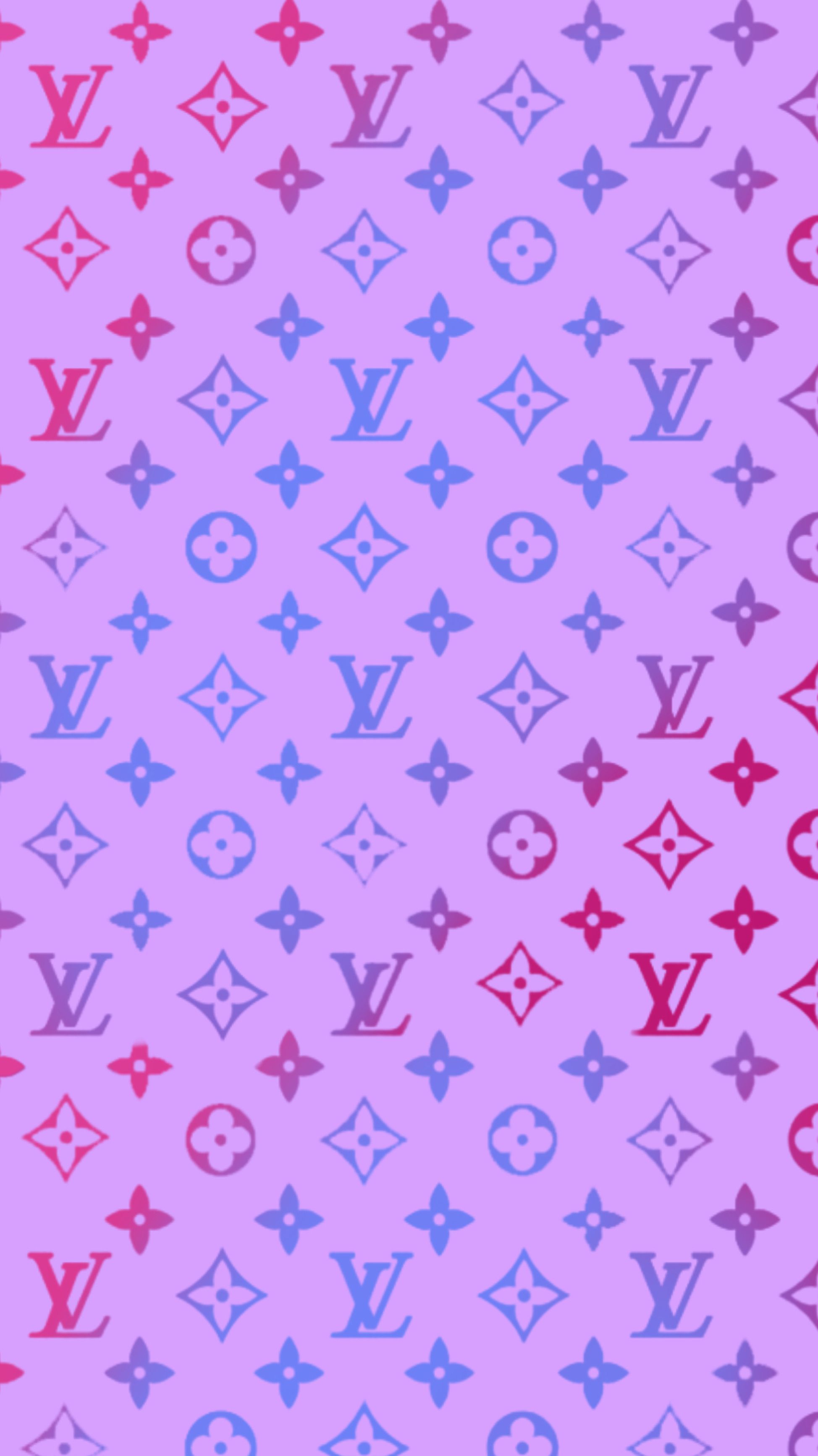 Purple aesthetic Louis Vuitton wallpaper