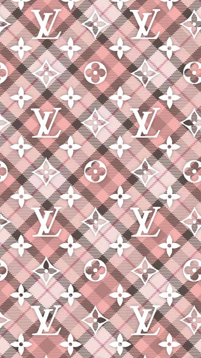 Louis vuitton pattern in pink and white - Louis Vuitton