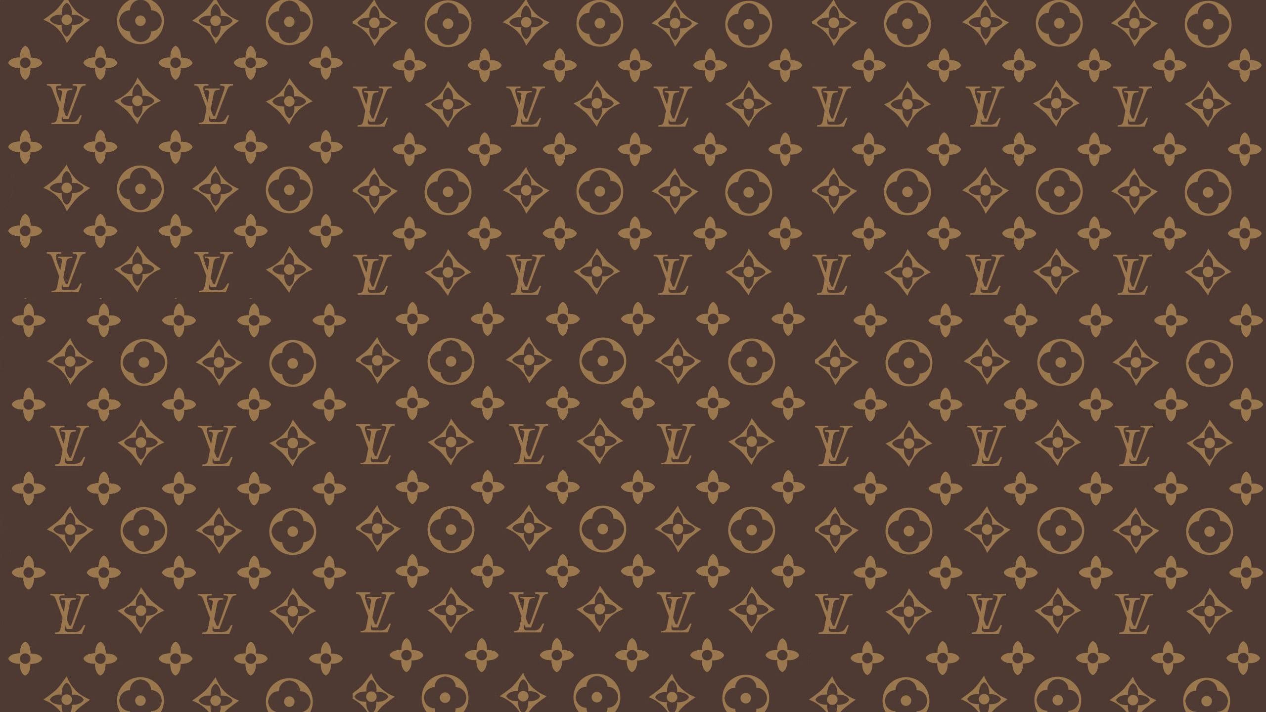 A brown and tan Louis Vuitton pattern - Louis Vuitton