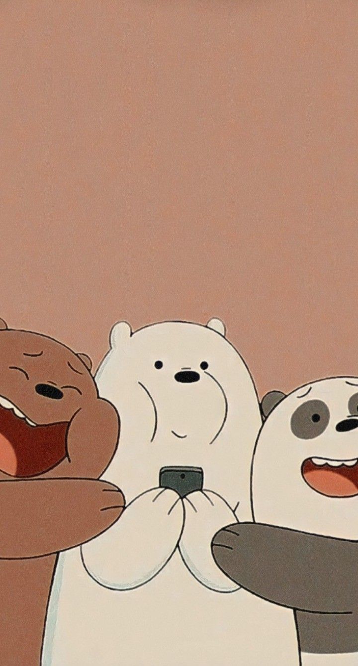 We bare bears wallpaper for iPhone and Android phone - We Bare Bears