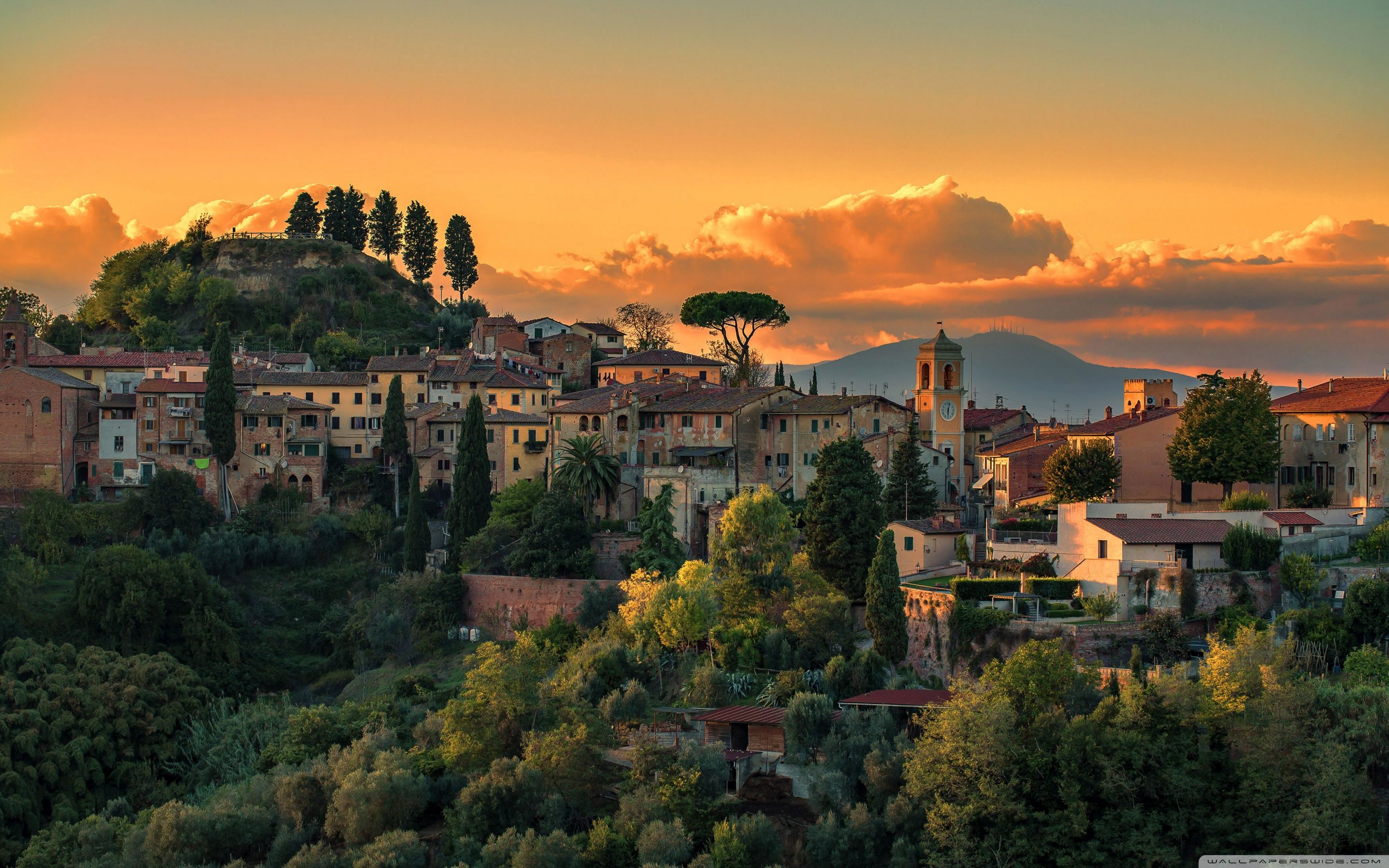 Italian Village Wallpaper Free Italian Village Background