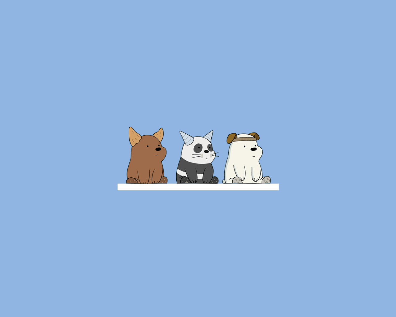 We Bare Bear Aesthetic Wallpaper