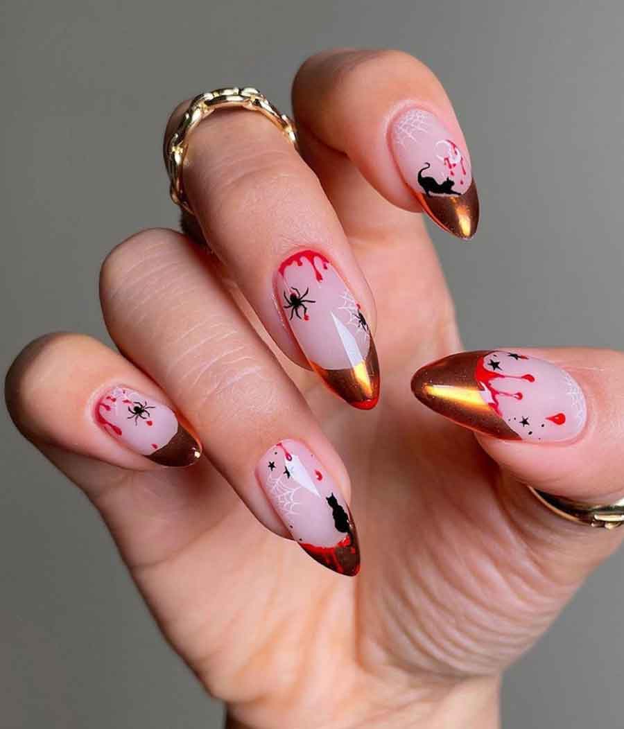 Halloween Nails Design to get in the Mood for October 31st Mood Guide