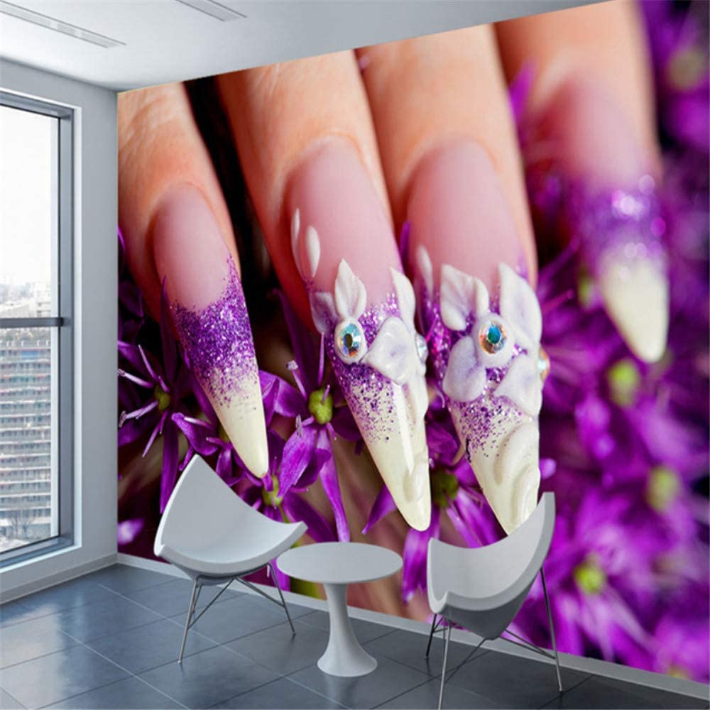 Photo wallpaper nail salon, wall mural, photo wallpaper on the wall, nail salon, wall mural, photo wallpaper on the wall - Nails