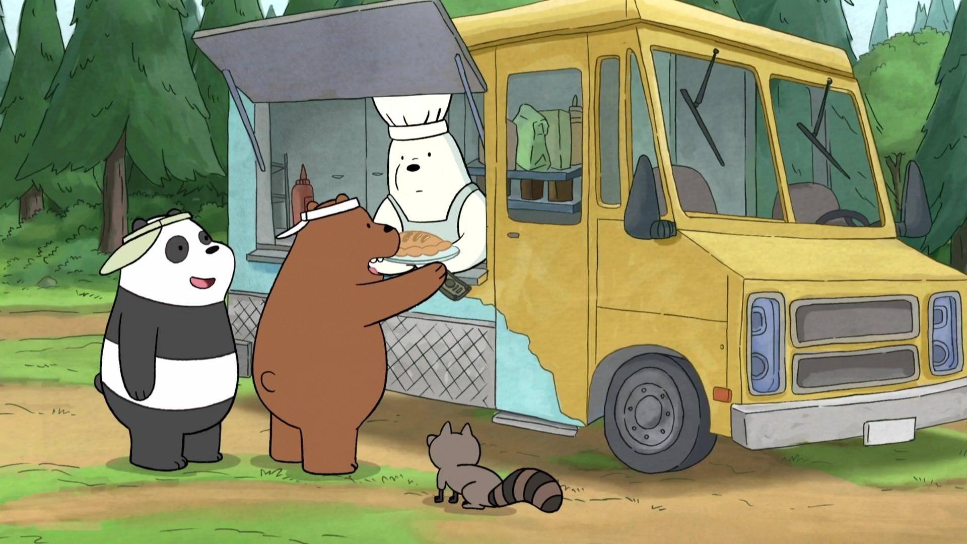We Bare Bears is a show about three bears who live in a cave. - We Bare Bears