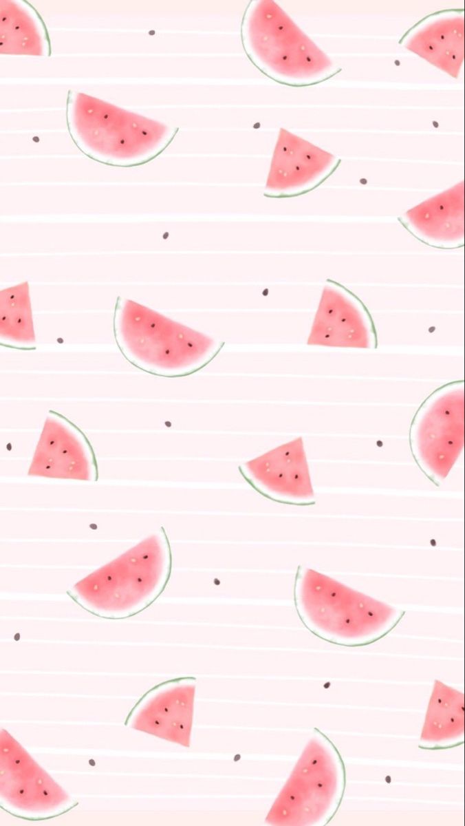 watermelon wallpaper. Watermelon wallpaper, Cool wallpaper for girls, Fruit wallpaper