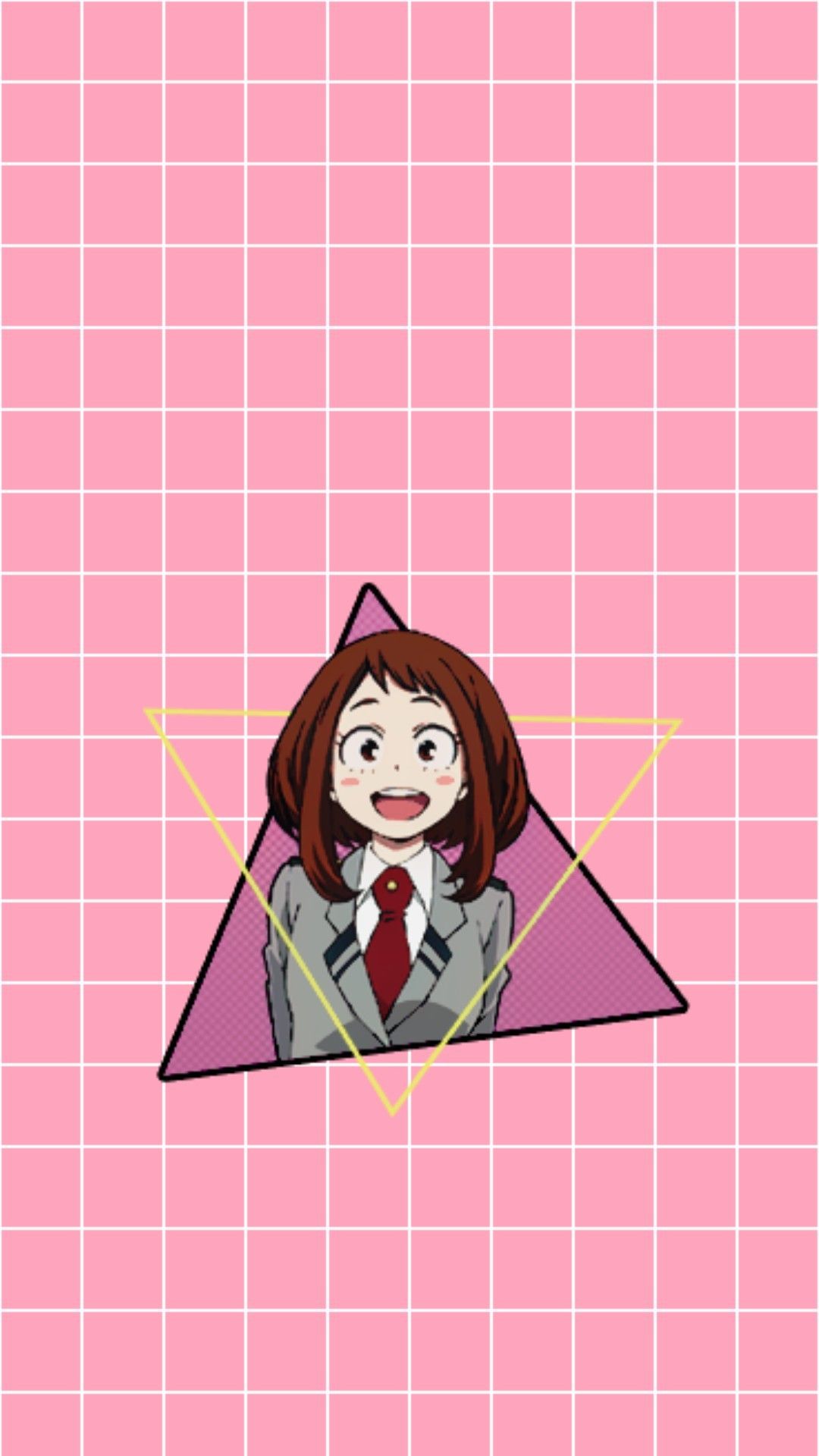 Anime girl in a triangle - My Hero Academia