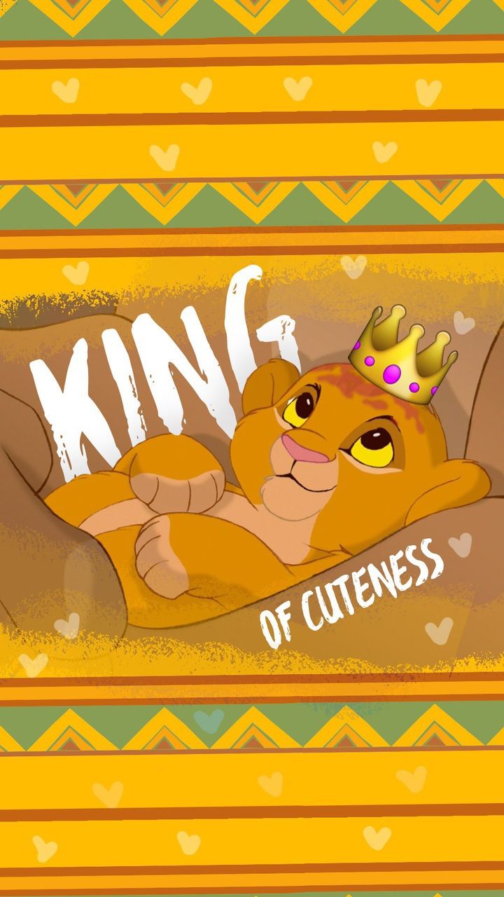 The lion king wallpaper with a crown on it - The Lion King