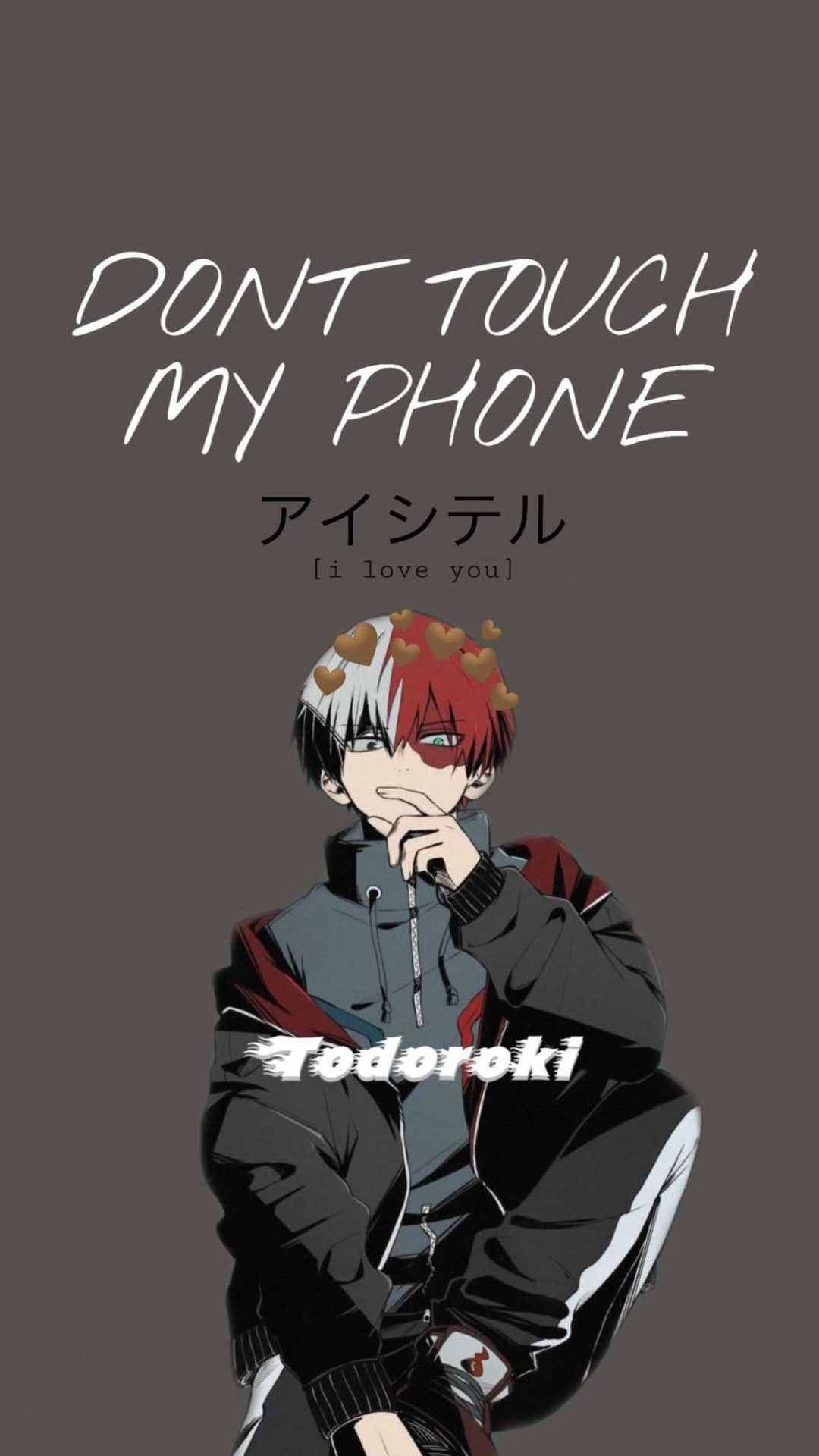 My Hero Academia iPhone Wallpaper with high-resolution 1080x1920 pixel. You can use this wallpaper for your iPhone 5, 6, 7, 8, X, XS, XR backgrounds, Mobile Screensaver, or iPad Lock Screen - My Hero Academia, Shoto Todoroki, peace